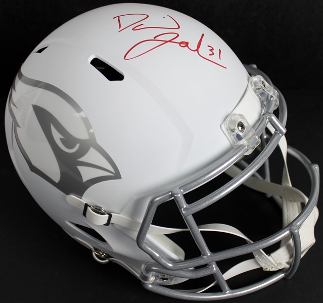 David Johnson Signed Full-Sized Speed Ice Cardinals Helmet (JSA)