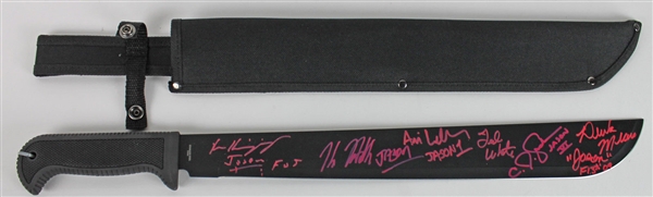 Friday the 13th: Prop Machete Signed by 6 Jason Actors! (JSA)