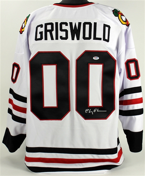 Christmas Vacation: Chevy Chase Signed Clark Griswold Hockey Jersey (PSA/DNA)