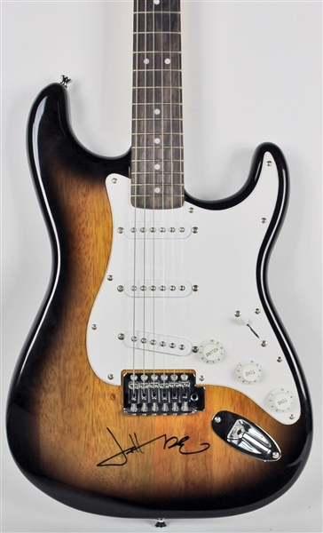 Jeff Beck Signed Fender Squier Stratocaster Guitar (BAS/Beckett)