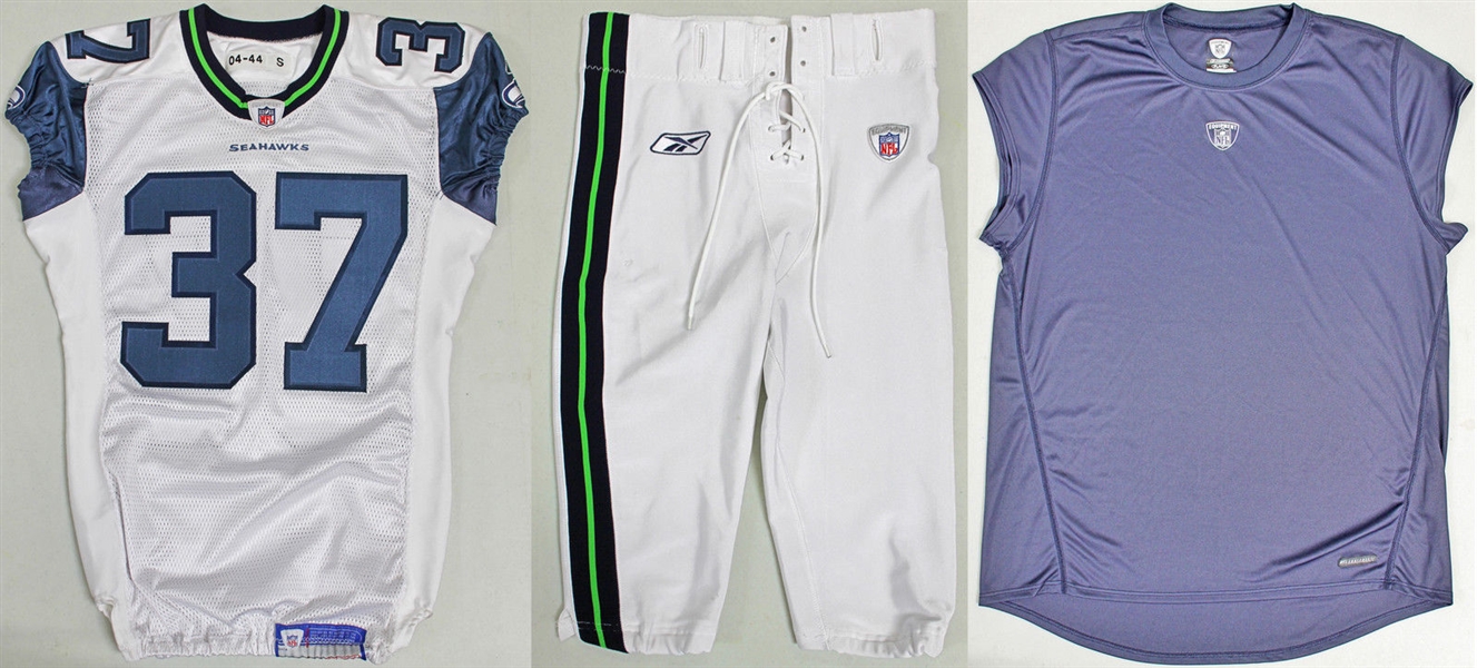 Shaun Alexander Game Used Seattle Seahawks Uniform (Auction LOA)
