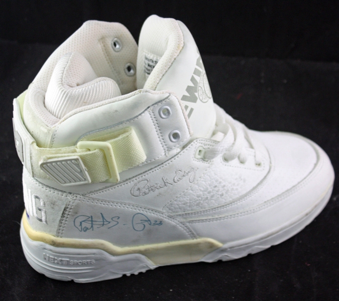 Patrick Ewing Rare Signed Personal Model Basketball Shoe (PSA/DNA)