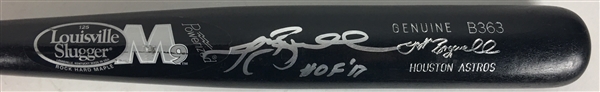 Jeff Bagwell Signed Personal Model B363 Baseball Bat w/ "HOF 17" Inscription (Tristar)