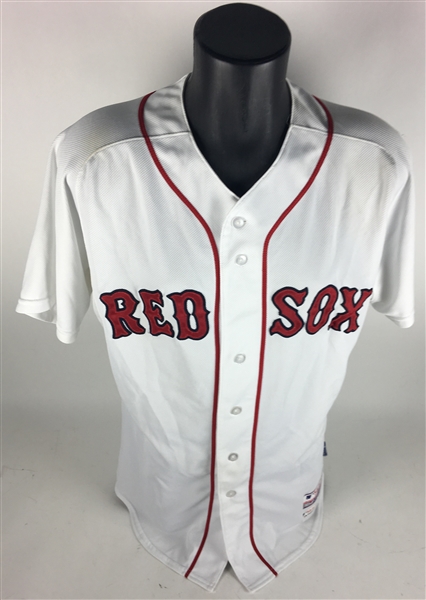 Jackie Bradley Jr. Game Used/Worn Boston Redsox 2015 Jersey (MLB)