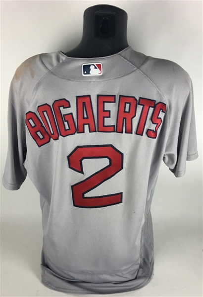 Xander Bogaerts Game Used/Worn 2016 Boston Redsox Jersey (MLB)