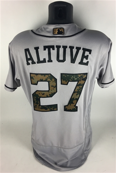 Jose Altuve Game Used/Worn 2016 Houston Astros Jersey In 2-5 w/ RBI Performance! (MLB)