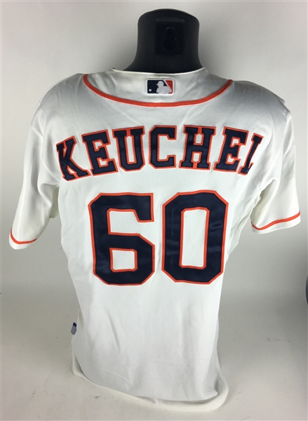 Dallas Keuchel Game Used/Worn 2014 Houston Astros Jersey (MLB)