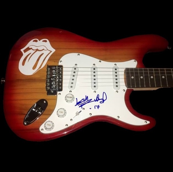 The Rolling Stones: Keith Richards Impressive Signed Electric Guitar (BAS/Beckett Guaranteed)