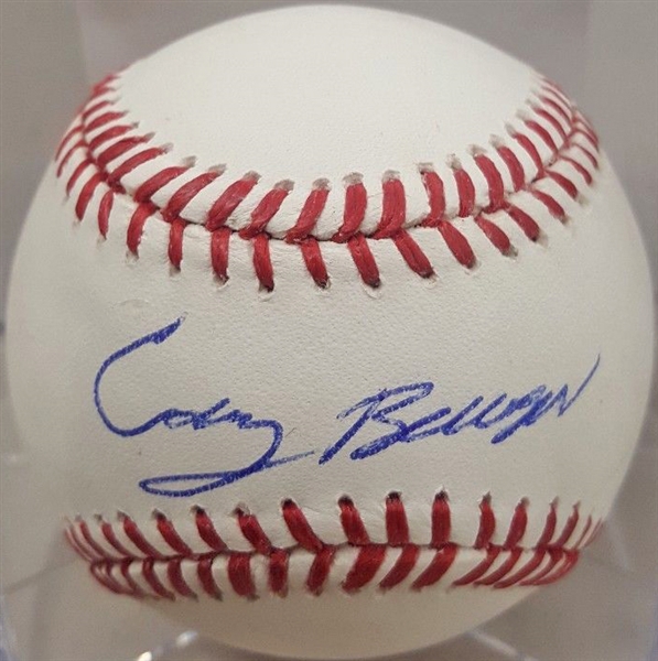 Cody Bellinger Signed OML Baseball (JSA)