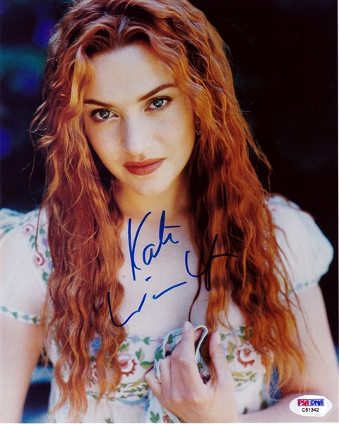 Kate Winslet In-Person Signed 8" x 10" Color Photo (Beckett/BAS Guaranteed)