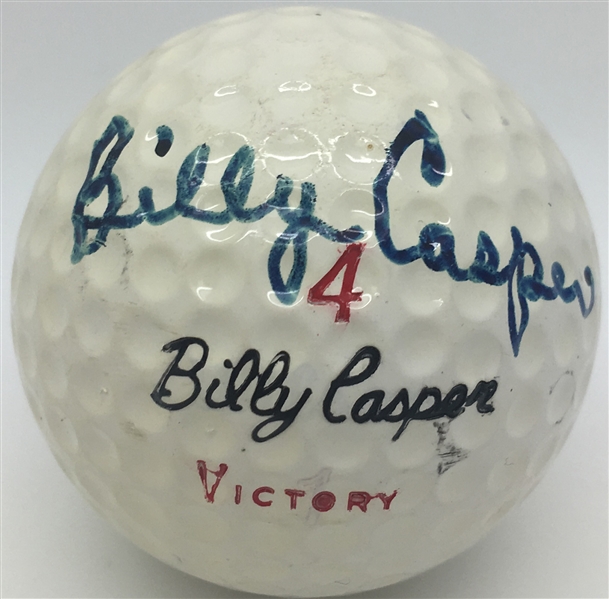 Billy Casper Rare Vintage Signed Personal Golf Ball (PSA/DNA)