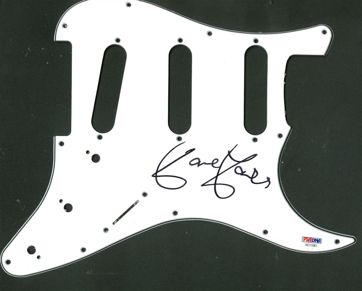 Dave Davies Signed Stratocaster Style Pickguard (PSA/DNA)
