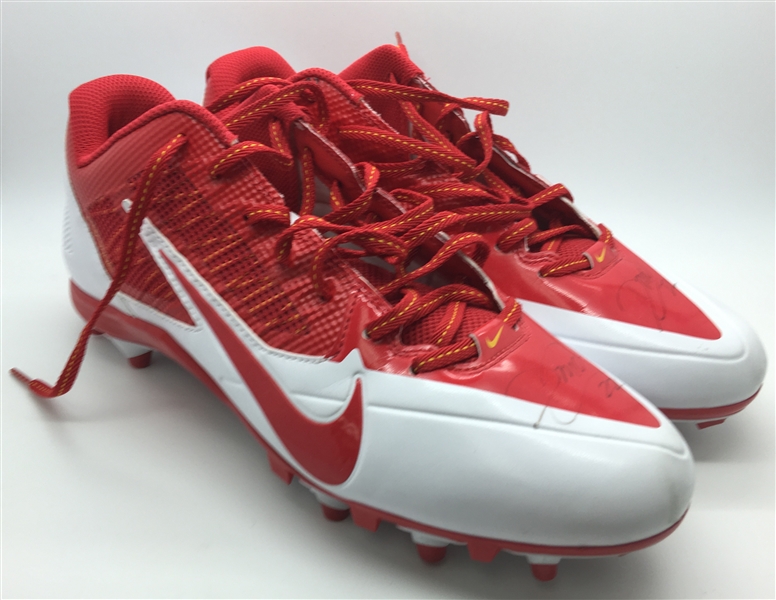 Dexter McCluster Signed & Game Used Kansas City Chief Cleats (PSA/DNA)