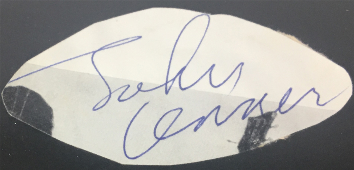 John Lennon Near-Mint Signed 2" x 3" Album Page (Caiazzo & Beckett)