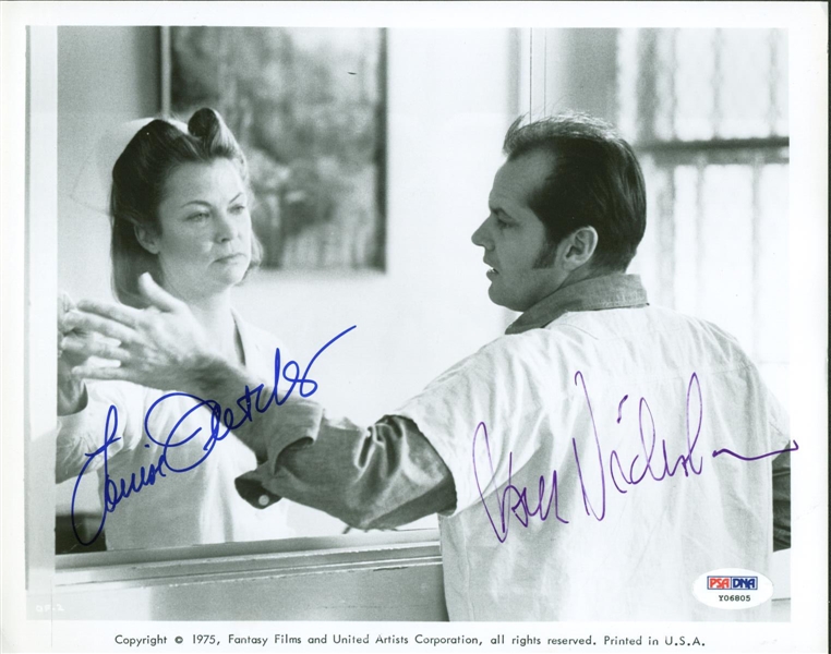 Jack Nicholson and Louise Fletcher Vintage Signed "One Flew Over the Cuckoos Nest" 8"x 10" Photo (PSA/DNA)