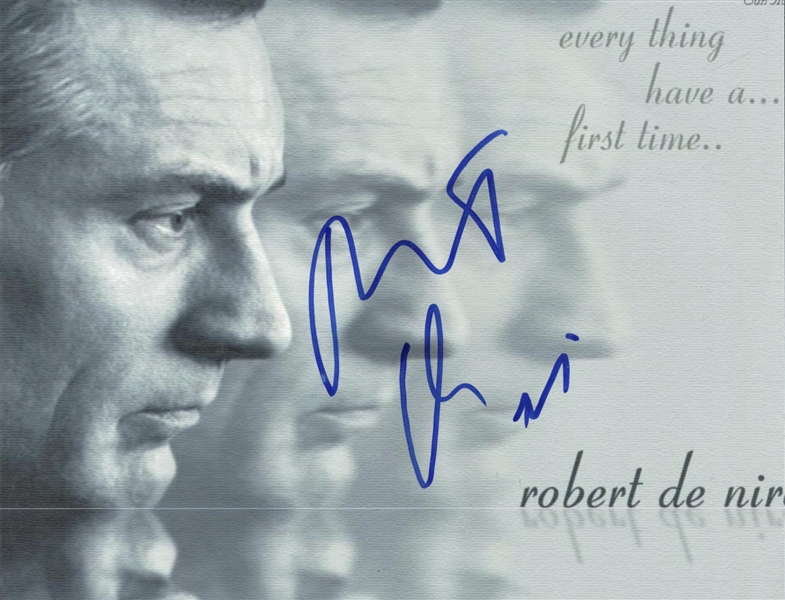 Robert DeNiro Signed 7" x 9" Image (Beckett)