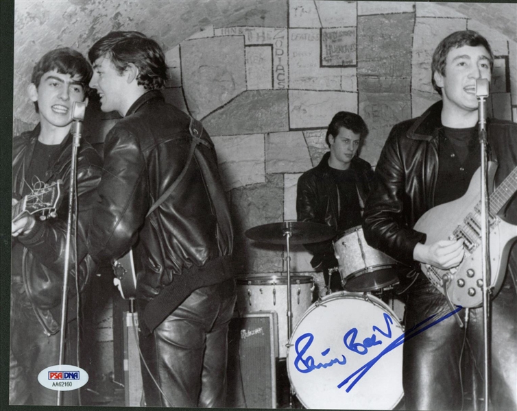 The Beatles: Pete Best Signed 8" x 10" Photograph (PSA/DNA)