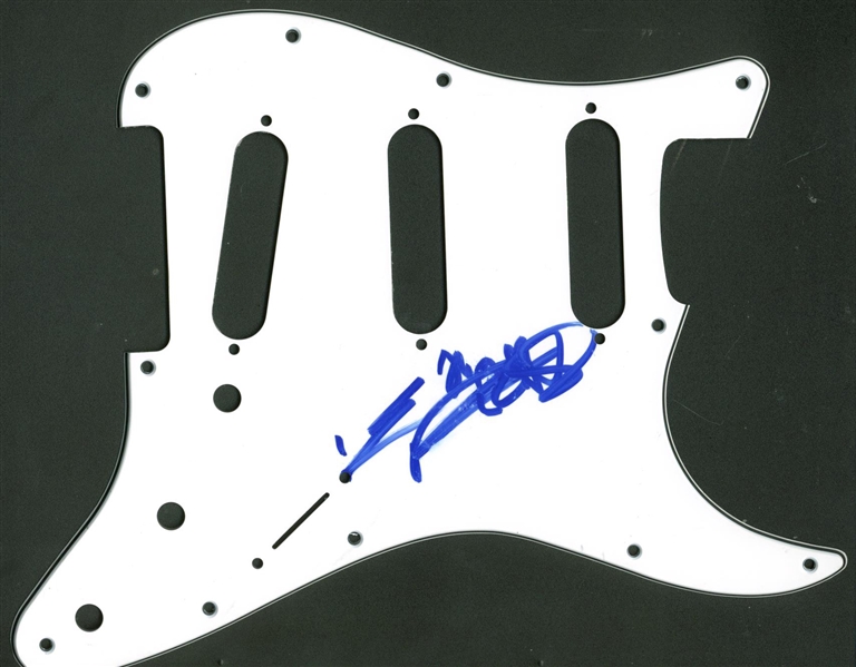 The Rolling Stones: Keith Richards Signed Stratocaster Style Pickguard (PSA/DNA)