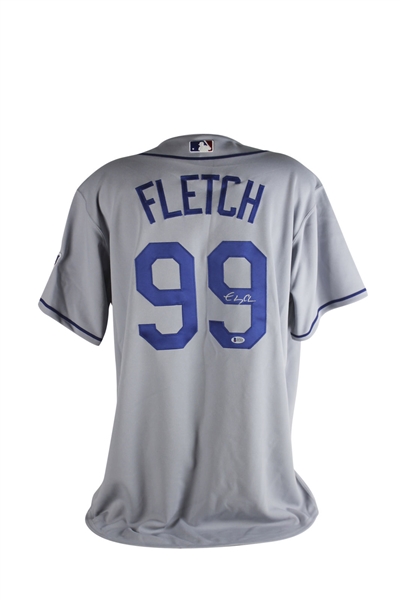 Chevy Chase Signed "Fletch" Dodgers Jersey (PSA/DNA)