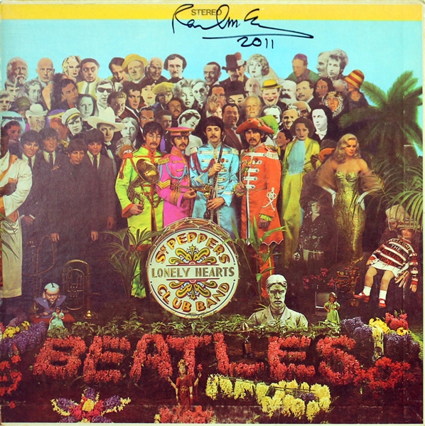 The Beatles: Paul McCartney Signed "Sgt. Peppers Lonely Hearts Club Band" Album (Caiazzo & JSA)