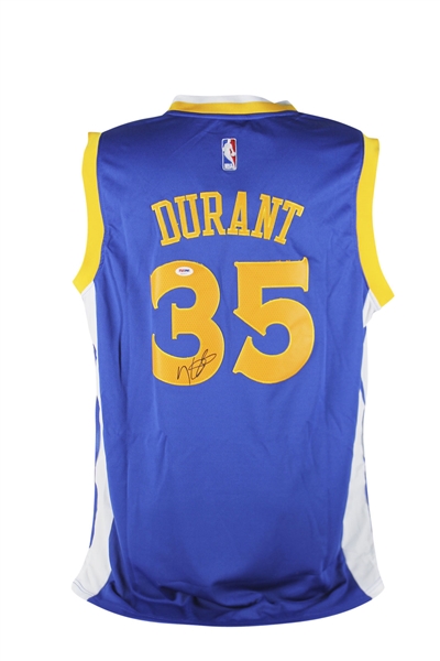 Kevin Durant Signed Adidas Golden State Warriors Swingman Jersey (PSA/DNA)