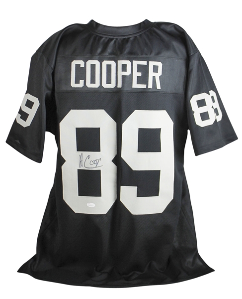 Amari Cooper Signed Oakland Raiders Style Jersey (JSA)