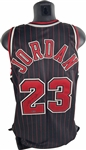Michael Jordan Signed 1997/98 Pro Cut Chicago Bulls Jersey (UDA)