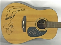 Crosby, Stills, Nash & Young RARE Group Signed Acoustic Guitar (Beckett/BAS)