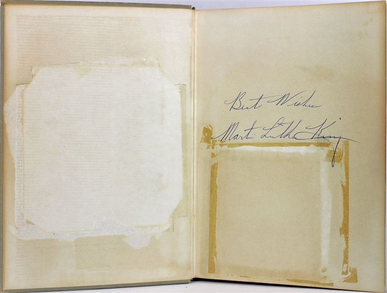 Martin Luther King, Jr. Signed Hardcover "What Manner of Man" Book (PSA/DNA)