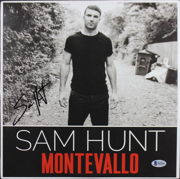 Sam Hunt Signed "Montevallo" Record Album (BAS/Beckett)