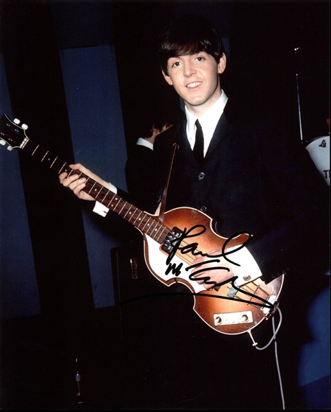 The Beatles: Paul McCartney Signed 8" x 10" Color Photo (REAL/Epperson)