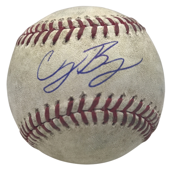 Cody Bellinger Signed & Game Used 2017 OML Baseball During ROY Campaign!(MLB & PSA/DNA)