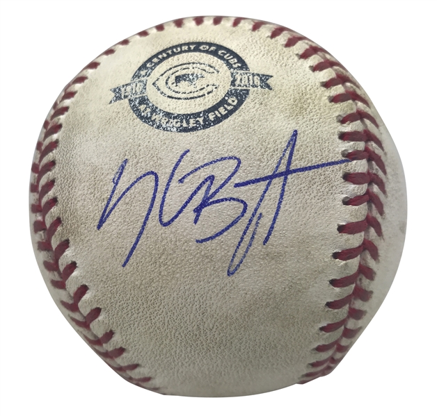 Kris Bryant Signed & Game Used 2016 OML Baseball During 36th HR Game Performance! (MLB & JSA)