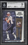 Ultimate Brady Rookie: Tom Brady Signed 2000 Playoff Contenders Card BGS 9 w/ 10 Autograph!