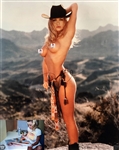 Pamela Anderson Signed 16" x 20" Nude Playboy Photograph (#1) (Beckett/BAS Guaranteed)