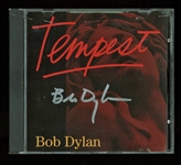 Bob Dylan Rare Signed "The Tempest" CD Booklet (Beckett/BAS)