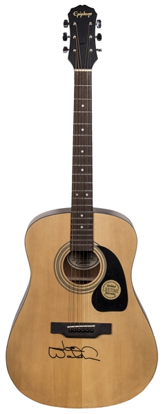The Eagles: Joe Walsh Signed Epiphone Acoustic Guitar (PSA/DNA)
