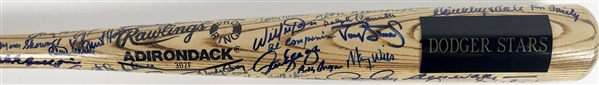 Dodgers Legends Multi-Signed Baseball Bat w/ Koufax, Drysdale, Snider & Others! (Beckett/BAS)