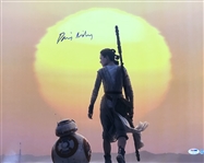 Star Wars: Daisy Ridley Beautiful Signed 16" x 20" Color Photo from "The Force Awakens" - PSA/DNA Graded GEM MINT 10!