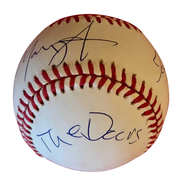 The Doors Signed OAL Baseball with 3 Signatures (BAS/Beckett Guaranteed)