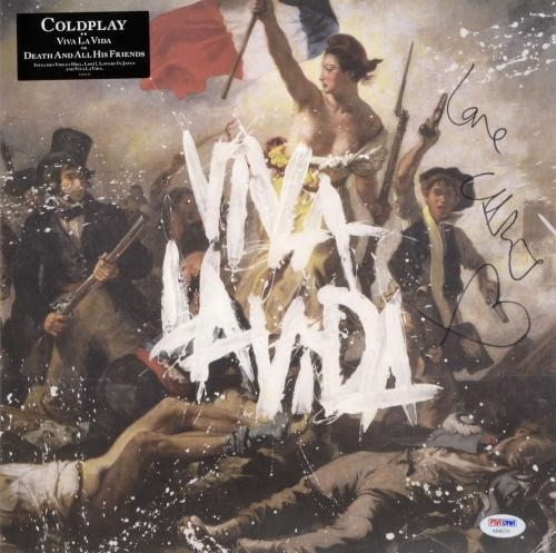 Coldplay: Chris Martin Signed "Viva La Vida" Album (PSA/DNA)