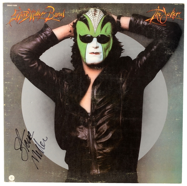 Steve Miller Signed "The Joker" Album Cover (JSA)