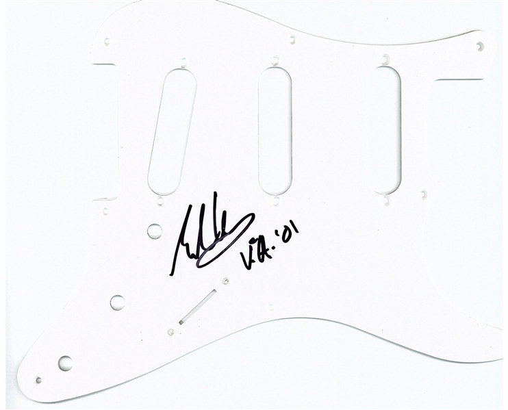 Eddie Van Halen Near-Mint Signed Stratocaster Pickguard (Beckett/BAS Guaranteed)