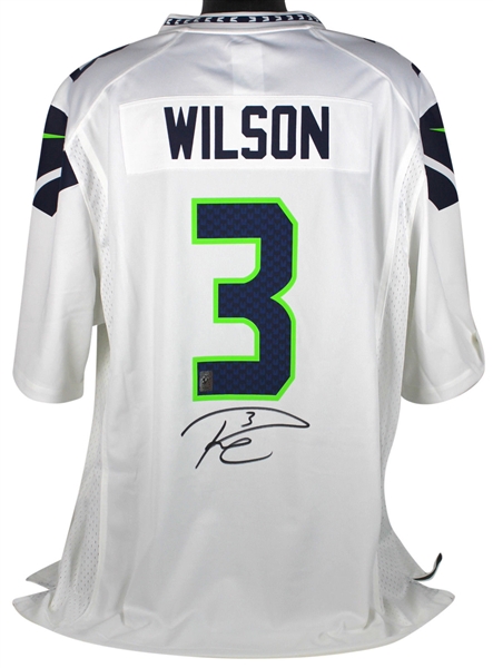 Russell Wilson Signed Seattle Seahawks Jersey (Player Holo)