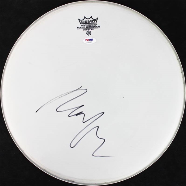 Neil Young Signed 15" REMO Drum Head (PSA/DNA)