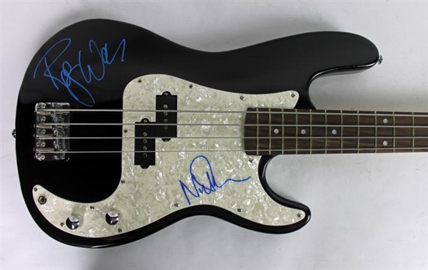 Pink Floyd: Roger Waters & Nick Mason Signed P-Bass-Style Guitar (PSA/DNA)