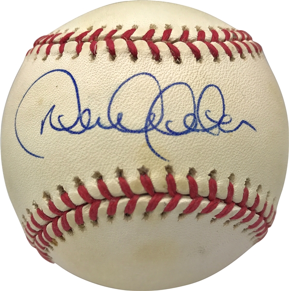 Derek Jeter Playing-Era Signed 1998 ALDS OAL Baseball (JSA)