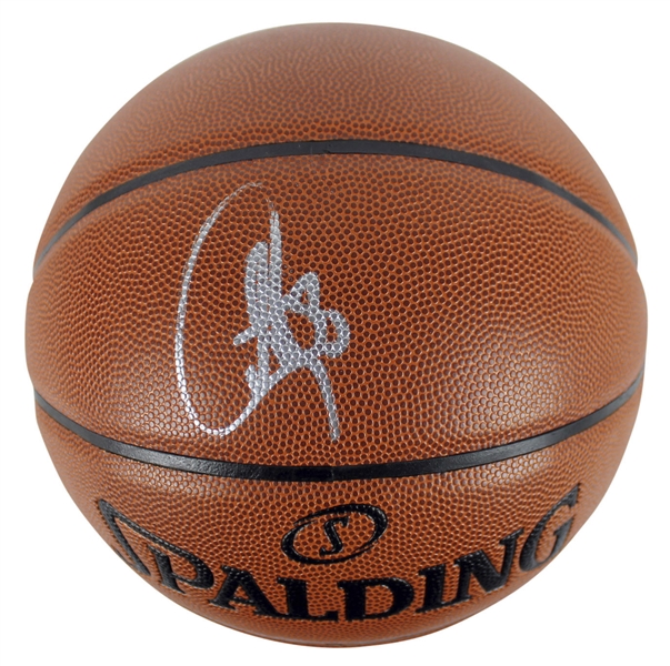 Steph Curry Signed NBA I/O Model Basketball (BAS/Beckett)
