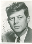 President John F. Kennedy Exceptional Signed 8" x 10" Senate Photograph (PSA/DNA)