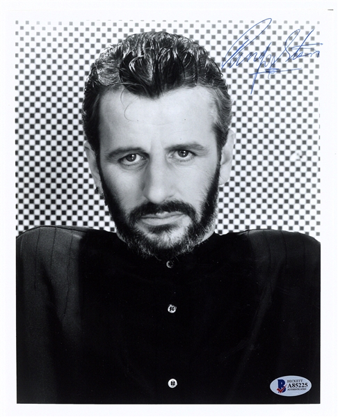 The Beatles: Ringo Starr Near-Mint 8" x 10" Photograph (Beckett/BAS)